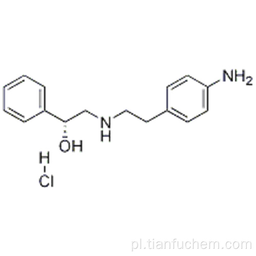 chlorowodorek (alfaR) -alfa - [[[2- (4-aminofenylo) etylo] amino] metylo] benzenometanolu CAS 521284-22-0